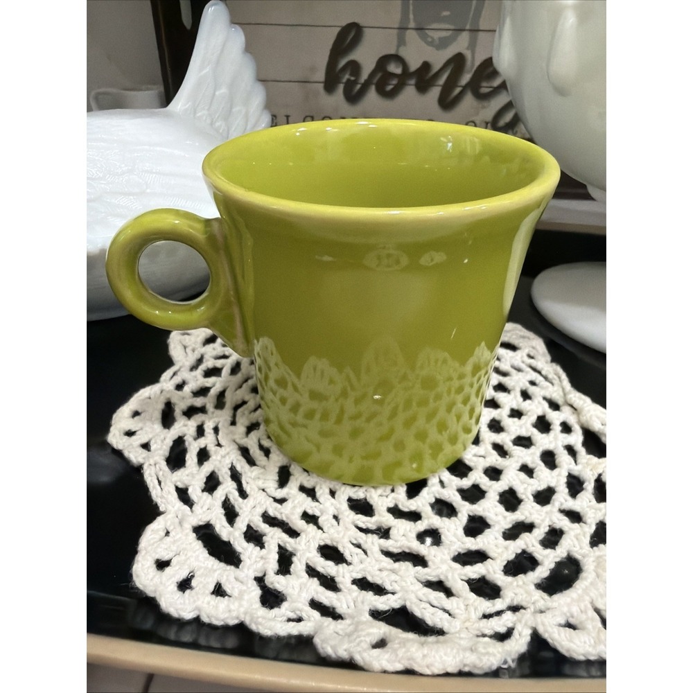 Fiesta Lemongrass Ring Handle Mug by Homer Laughlin USA HCL